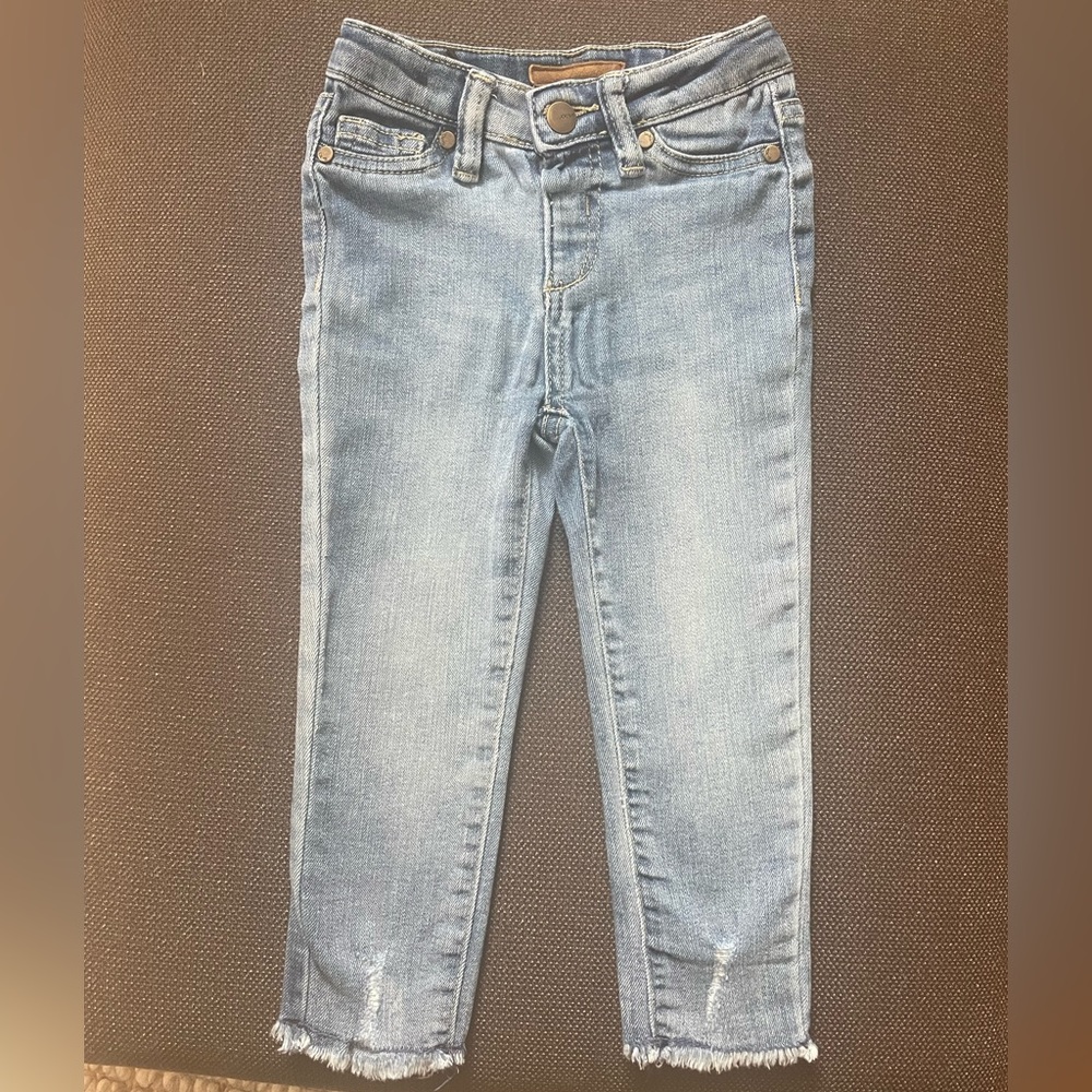 Stylish Joe’s Jeans with frayed bottoms (24 months)